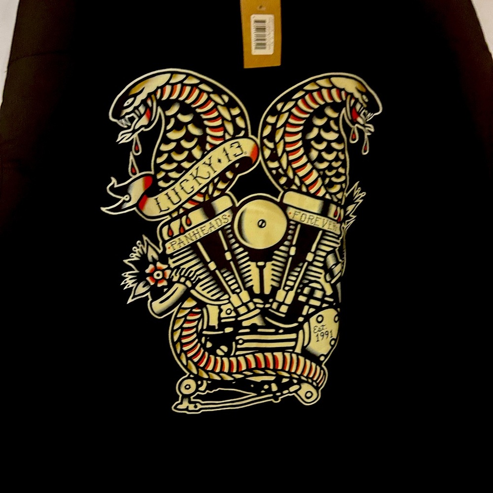 Mens Lucky 13 “panhead” shirt